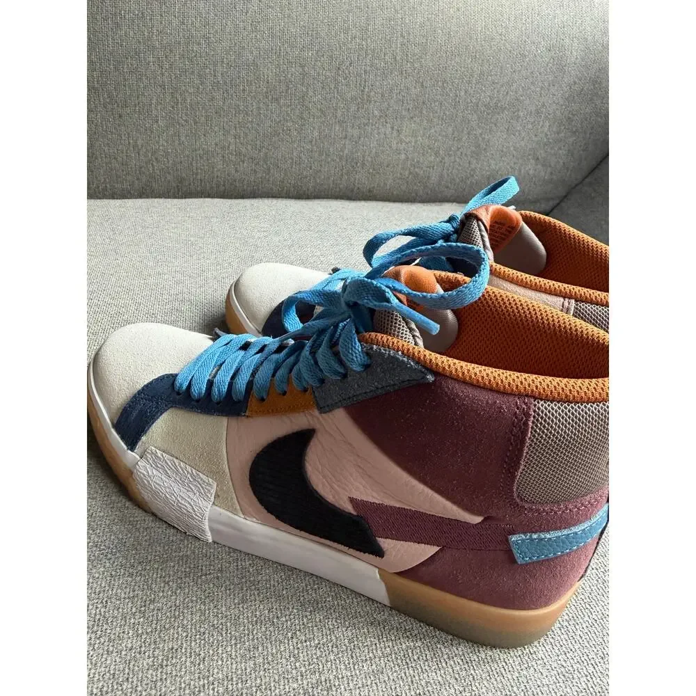 Nike Zoom Blazer Mid Premium SB 'Mosaic Pack Dark Wine Unisex 7